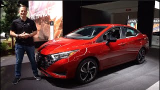 Is the NEW 2023 Nissan Versa a small sedan WORTH the PRICE [upl. by Nalek]