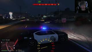 Police Chase Through Grand Senora Desert LSPDFR [upl. by Matusow632]