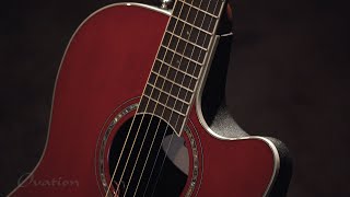 The Celebrity Standard Super Shallow Ruby Red Guitar CS28RR  Mark Kroos Demo [upl. by Inalak499]