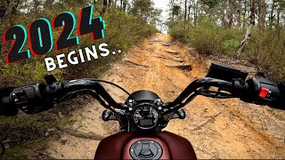 New Abandoned Location  Indian Scout OFFROAD  Moto Vlog 7 [upl. by Barram]