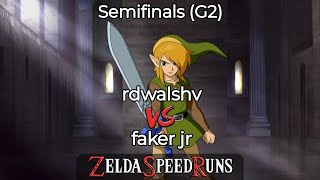 ALttPR Crosskeys Tournament 2024 Semifinals  rdwalshv vs faker jr G2 [upl. by Keldon]