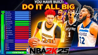 NEW BEST CENTER BUILD IS BREAKING NBA2K25 99 REB  GOLD SET SHOT  LEGEND DIMER BUILD IS INSANE [upl. by Yendroc]