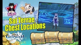 Sal Terrae Chest Locations Genshin Impact [upl. by Adnomal]