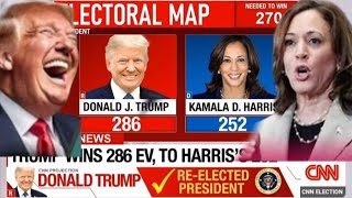 Eisman on Bloomberg 100 quotTRUMP WILL WINquot CNN forecast quotBIG WINSquot Trump 286  252 Kamala [upl. by Glover25]