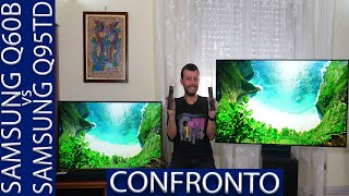 Samsung Q60B vs Samsung Q95TD  Cosa Cambia tra TV QLED Base e Top di Gamma  Confronto [upl. by Ahsinrac]