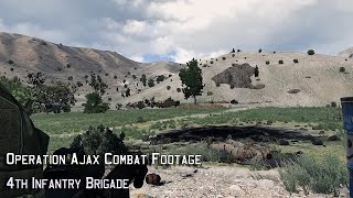 Operation Ajax Combat Footage  4th Infantry Brigade Arma 3 [upl. by Waldner]