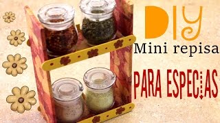 Mini repisas de cartón para la cocina [upl. by Hermon]