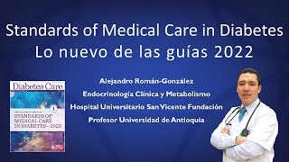 Guías ADA Diabetes 2022 Standards of Medical Care en Diabetes 2022 [upl. by Hserus]