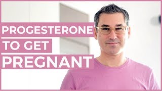 Should you use progesterone to get pregnant   Marc Sklar The Fertility Expert [upl. by Wu948]