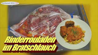 Rinderrouladen im Bratschlauch [upl. by Carlie]