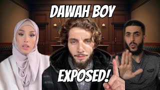 DAWAH BOY EXPOSED BY HIJABI GIRL ALI DAWAH GETS INVOLVED [upl. by Dunn]