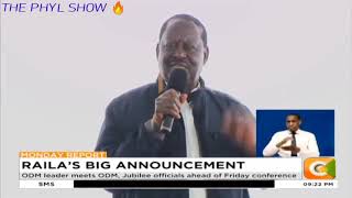 Azimio la umoja forum  Kasarani live on 10122021💥Raila inawezekana [upl. by Christianson782]