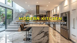 The Best Modern Kitchen Interior and Dining Table Inspiration [upl. by Allenod]