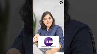 Zee Entertainment Stock up by 4  CA Rachana Ranade  shorts [upl. by Nahsyar]