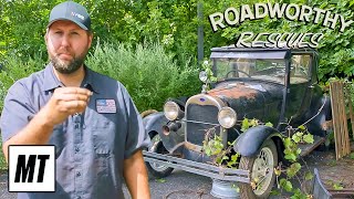 This 1928 Ford Model A Hasnt Run in Over 60 Years  Roadworthy Rescues [upl. by Acker]