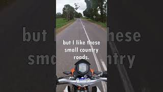 I Love Country Back Roads motorcycle ktmduke390 [upl. by Eninotna659]