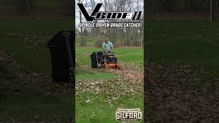 Scag VRide II Spindle Driven Fabric Grass Catcher in Action  Gilford Hardware [upl. by Sparks]