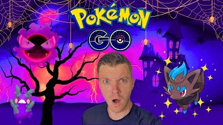 ✨Shiny BOOSTED Zorua amp Spiritomb HUNT  ✨  Giratina Raids amp Halloween Event Pokemon GO Live🔴 [upl. by Lladnik]