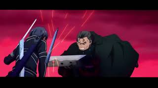 Kirito Vs Poh  AMV  Skillet  Monster rus cover by hisdemons [upl. by Ahcatan]