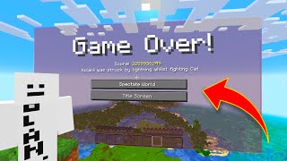 I Died In Minecraft Hardcore Kinda [upl. by Marcelline]