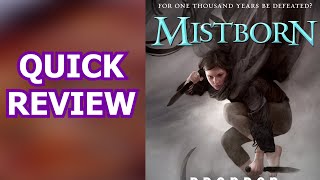 Mistborn Era 1  Quick Review [upl. by Llessur]