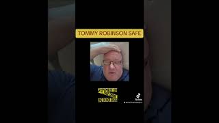 Tommy Robinson is safe in jail [upl. by Aicileb]