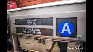 Harlem145th Street Bound R68 A Train Ride [upl. by Ok]