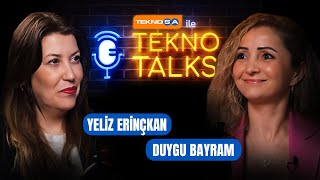 Teknosa ile TeknoTalks  Yeliz Erinçkan x Duygu Bayram [upl. by Onit255]