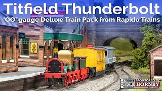 The Titfield Thunderbolt Deluxe OO gauge train pack from Rapido Trains UK [upl. by Buote779]