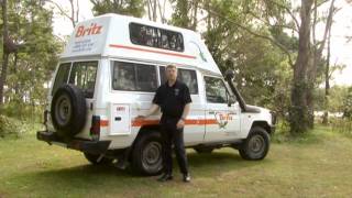 Britz Bushcamper 3 Berth Campervan  Campervan Hire Australia  Motorhome Hire [upl. by Ez]