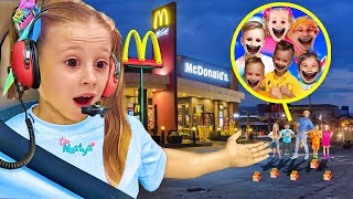 Do Not Order Like Nastya Blippi Ryans World Diana Show Happy Meals from McDonalds at 3AM [upl. by Richey]