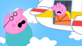 Daddy Pig And Mommy Pig Jump From A Plane 🐷 🪂 Peppa Pig Official Channel 4K Family Kids Cartoons [upl. by Bensky]