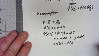 Abstract Algebra 104 Homomorphisms and Kernels [upl. by Ycal947]