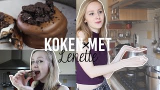 KOKEN MET LENETTE  REESES OREO KOEKJES  LENETTE HERMSEN [upl. by Anitnahs]