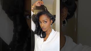 Step by step hair curling tutorial  how to curl your hair from straight to curly [upl. by Danila]