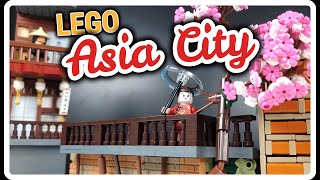 LEGO MOC Asia City  Mein neues Projekt  WIP Part 1 [upl. by Urba]