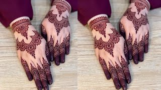 New Bridal Mehndi Design New Simple amp Easy Mehandi Design Mehendi Ki Dizain Bridal Henna Designs [upl. by Comethuauc]