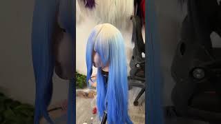 Do you likecosplay howtostylenaturalhair wig hairstyle fypシ゚viral hair howtostylecurlyhair [upl. by Sivle]