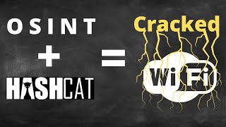 Enhance WPA amp WPA2 Cracking With OSINT  HashCat [upl. by Cornel]