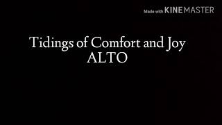 Tidings of Comfort and Joy ALTO [upl. by Wat]