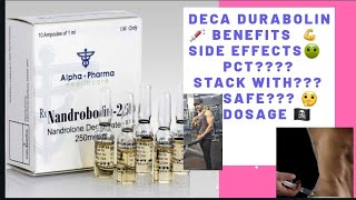 Deca Durabolin Nandrolone Decanoate REVIEW Full Information Results SIDE EFFECTS pct DECA STACK WITH [upl. by Sotos]