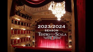 Teatro alla Scala 20232024 Season Milan Italy [upl. by Awe]