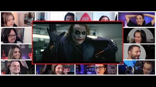 The Dark Knight  The Joker Meets The Mob Reaction Mashup  Heath Ledger [upl. by Baoj]