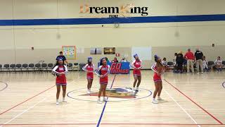 Arlington Vikings Cheer Squad at halftime vs Mayport Sharks [upl. by Gualtiero]