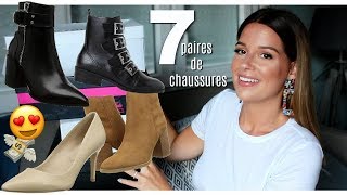 HAUL CHAUSSURES AUTOMNE 2018 [upl. by Ilka]