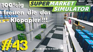 Supermarkt Simulator 43 Leergefegte Regale amp echt gute Gewinne [upl. by Emili632]