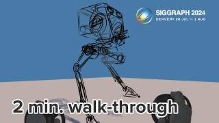 RobotSketch SIGGRAPH 2024 Emerging Technologies  2 min walkthrough [upl. by Bianca]