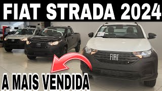 NOVA FIAT STRADA ENDURANCE CS 2024  Detalhes e Preços [upl. by Nnaeirual]