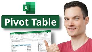 Pivot Table Excel  StepbyStep Tutorial [upl. by Ahsieyt849]