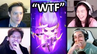 Streamers React to The New Yasuo Cutscene in TFT [upl. by Iru164]